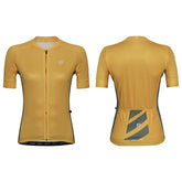 Jersey Ciclismo M/C Mujer GW Sides Amarillo